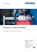 Produktions- und Service-Plattform titel